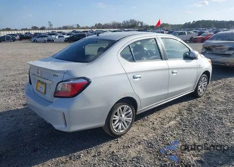 2024 Mitsubishi Mirage G4 Le из США, поврежденный, VIN ML32FUFJ4RHF17711